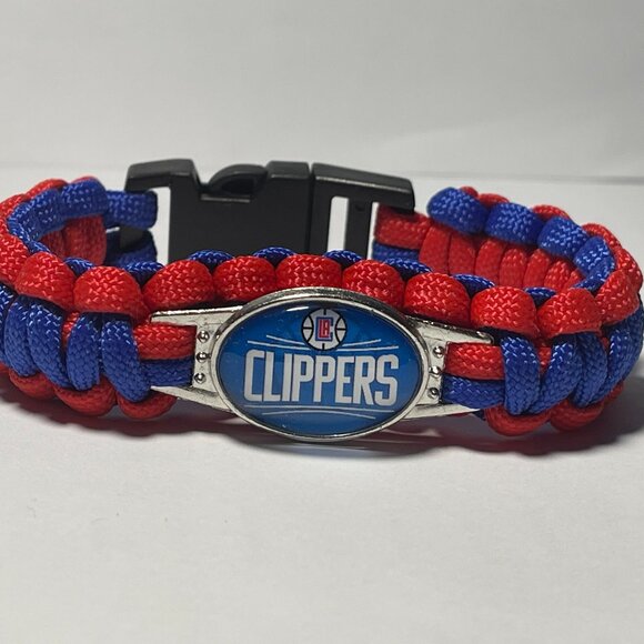 Los Angeles Clippers NBA Paracord Bracelet NEW - Picture 1 of 2